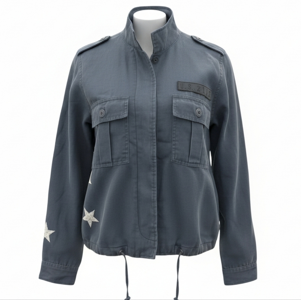 Rails Grant Star Military Jacket Navy NWT XS